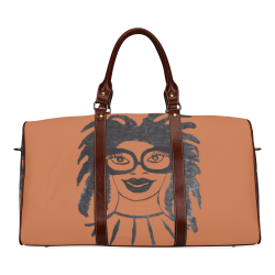 Totally Fly Terracotta Waterproof Travel Bag/Large (Model 1639)