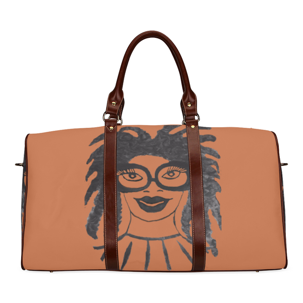 Totally Fly Terracotta Waterproof Travel Bag/Large (Model 1639)