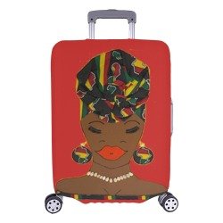 HEADWRAP LARGE BAG RED Luggage Cover/Large 26"-28"