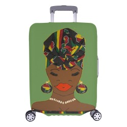 HEADWRAP LARGE BAG GREEN Luggage Cover/Large 26"-28"