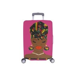 HEADWRAP SMALL BAG PINK Luggage Cover/Small 18"-21