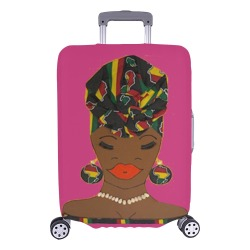 HEADWRAP LARGE BAG PINK Luggage Cover/Large 26"-28"