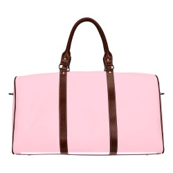 PALE PINK SMALL TRAVEL BAG Waterproof Travel Bag/Small (Model 1639)