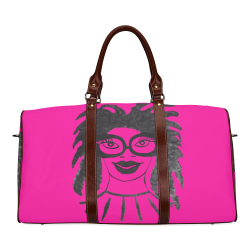 Poppin Pink Waterproof Travel Bag/Small