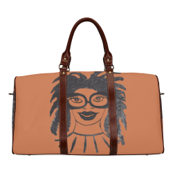 Totally Fly Terracotta Waterproof Travel Bag/Small (Model 1639)