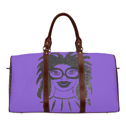 Perfect Purple Waterproof Travel Bag/Small (Model 1639)