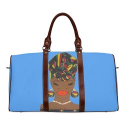 Boss Chick Blue Waterproof Travel Bag/Small