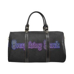 Everything Black tote small New Waterproof Travel Bag/Small