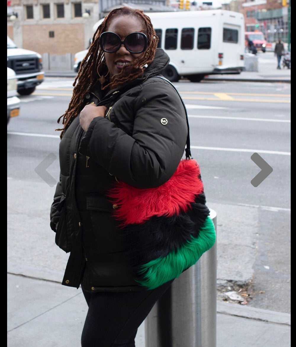 Faux Fur Hood scarfs, bags and sets – NPO CREATIONS