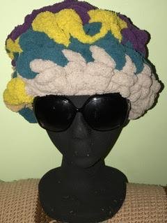 LARGE BUBBLE HATS & SETS AND INFINITY SCARFS (FINGER CROCHET)